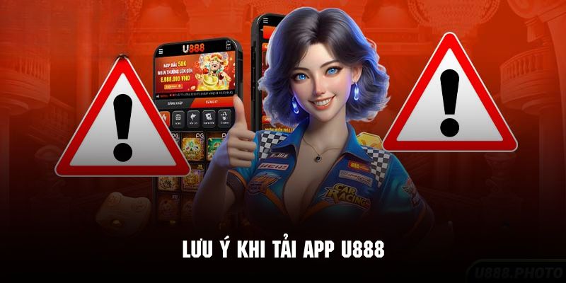 Các lưu ý quan trọng khi tải app U888 về thiết bị